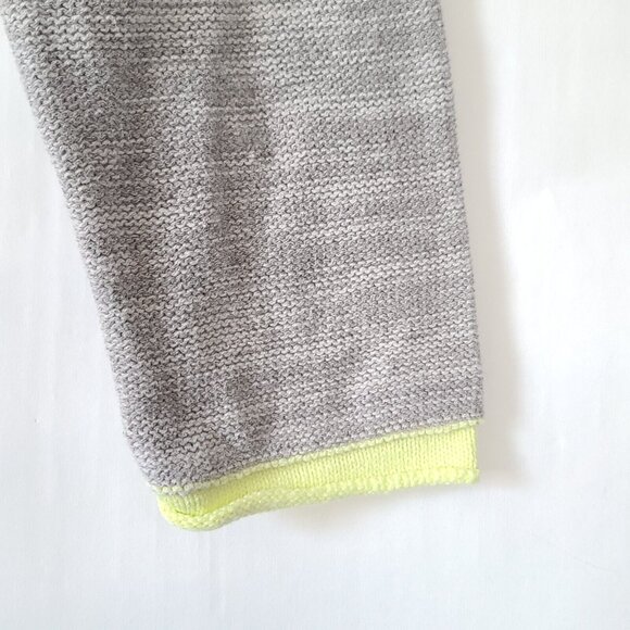 Urban Outfitters BDG Keegan LS Sweater Half-Zip Cropped Sz S Gray Blue NWT - Picture 8 of 12